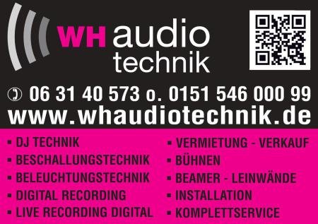 Anzeige WH Audiotechnik
